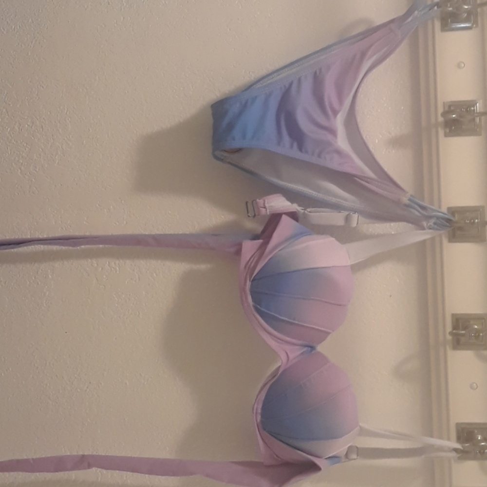 Mermaid push up bikini